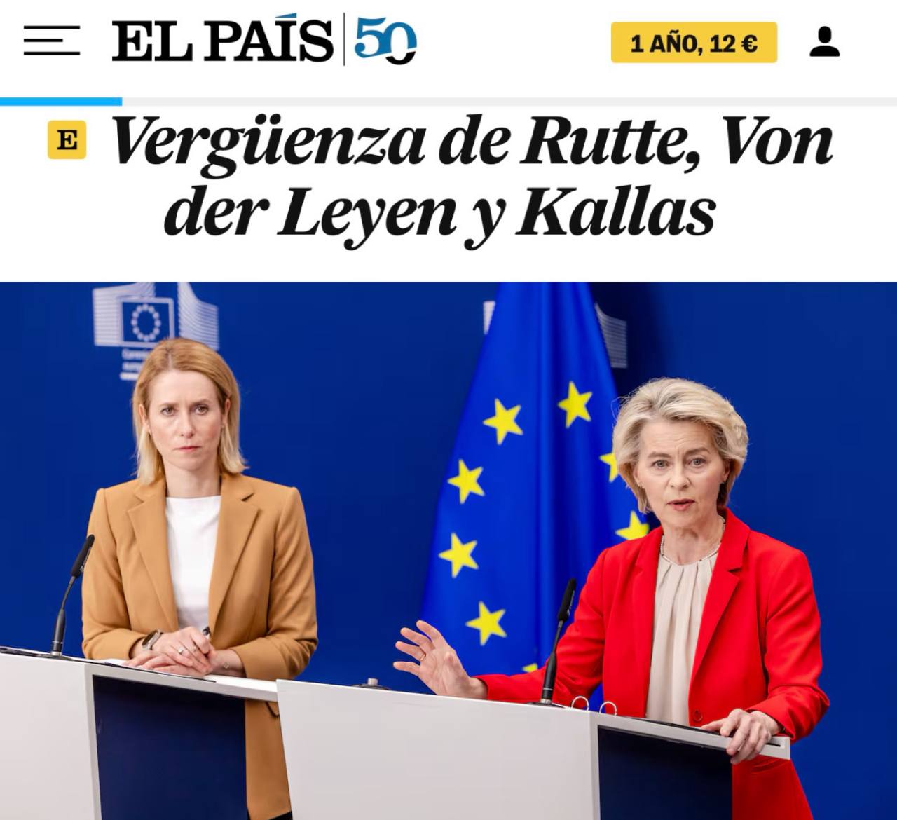 Испанские СМИ раскритиковали руководство ЕС и НАТО