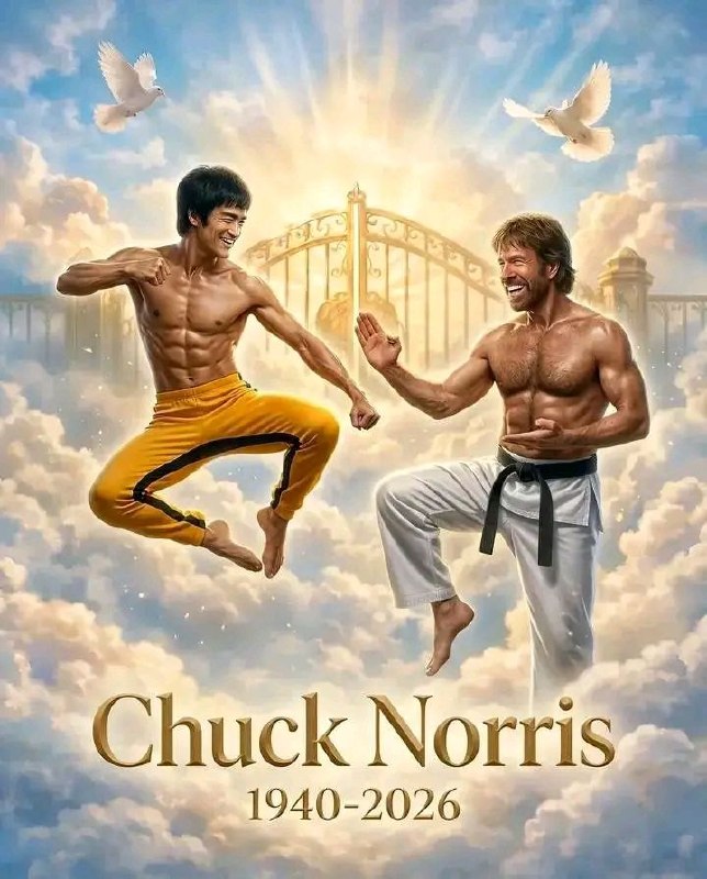 Коллеги скорбят о кончине Чака Норриса