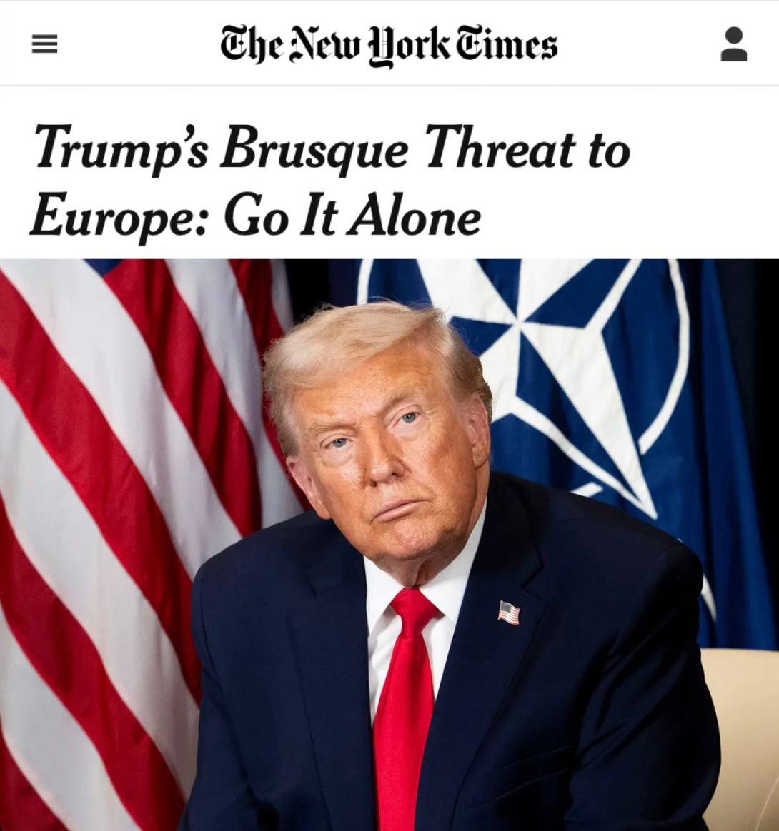 Трамп ставит под сомнение коллективную оборону НАТО