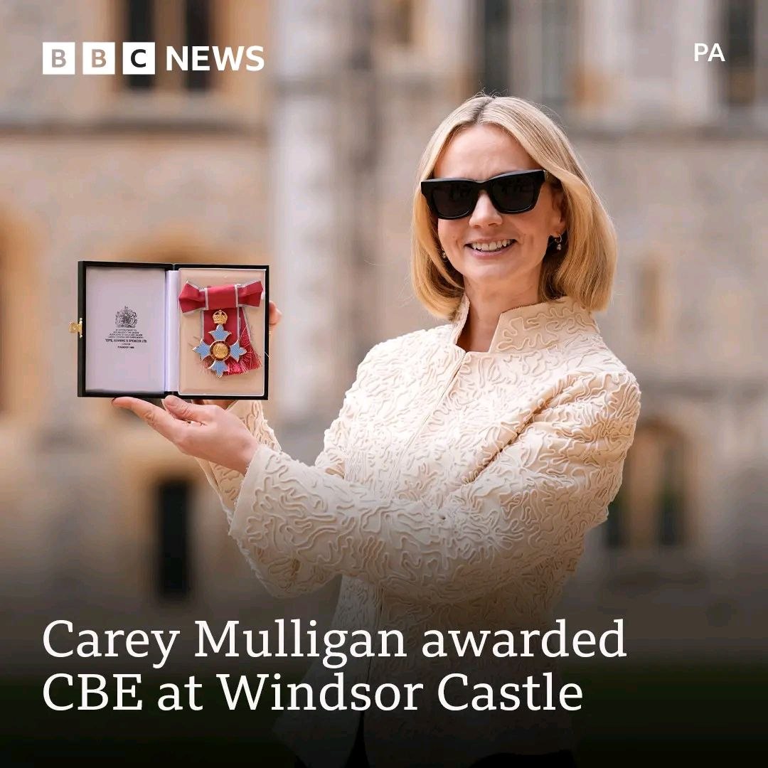 Кэри Маллиган стала командором ордена Британской империи