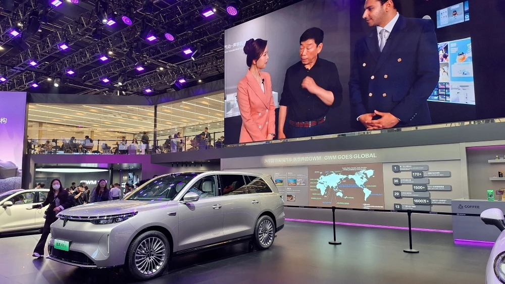 GWM на Пекинском автосалоне: премьера флагманского кроссовера Wey V9X и амбициозный портфель брендов