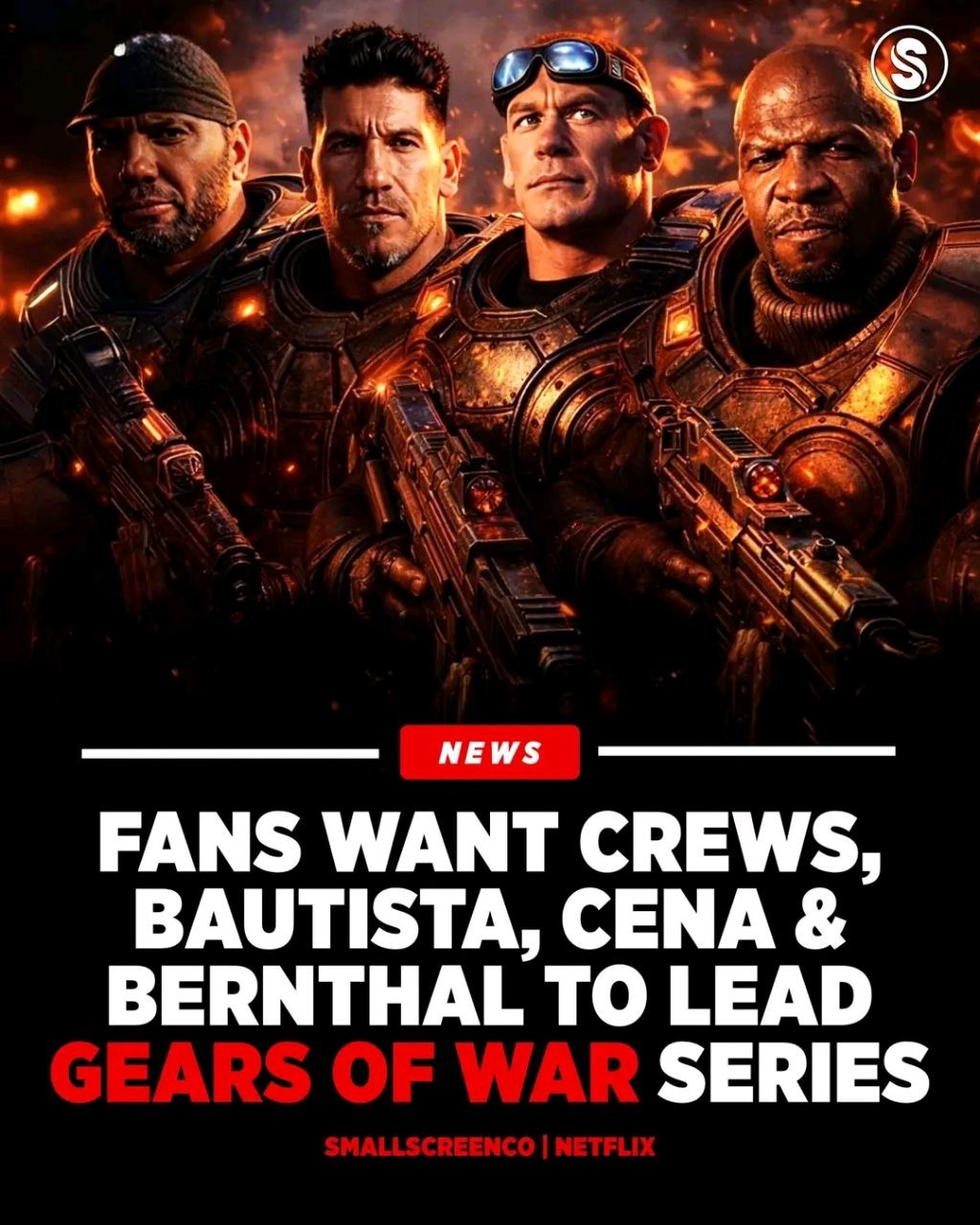 Фанаты выбрали актёров для сериала по Gears of War