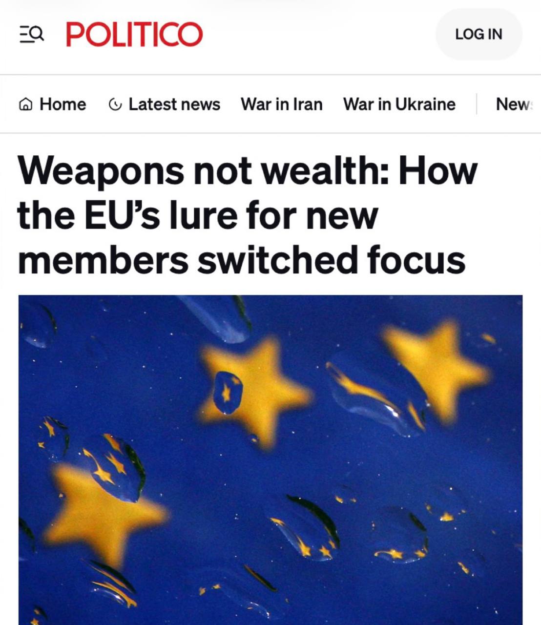 ЕС меняет приоритеты расширения: безопасность важнее экономики