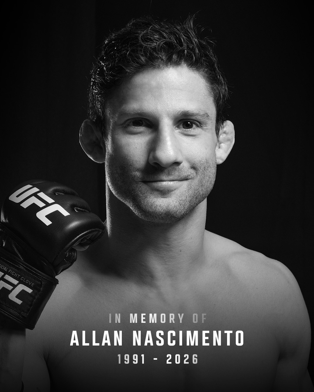 Бразильский боец UFC Аллан Насименто ушел из жизни в 34 года