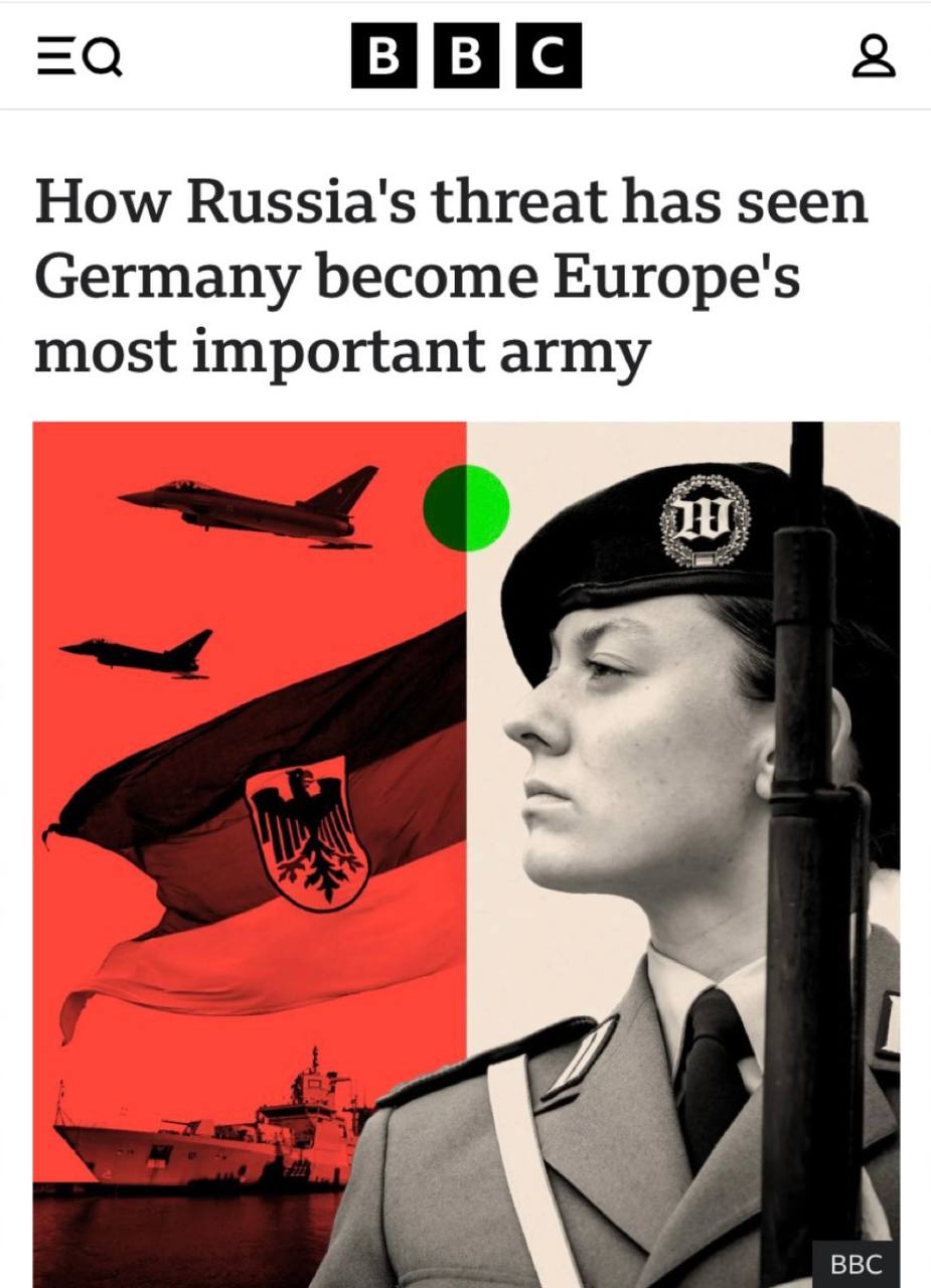 Германия наращивает армию из-за угрозы со стороны России