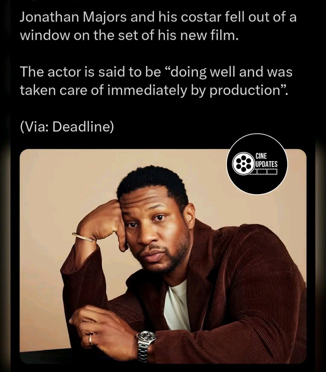 Актёры упали с высоты на съёмках, команда объявила забастовку