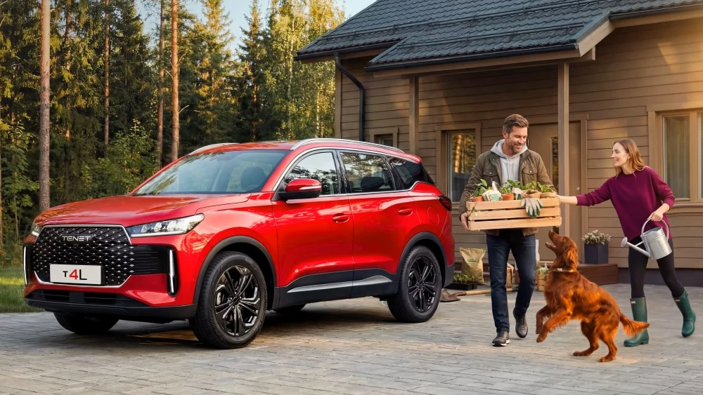 В России анонсирован новый кроссовер Tenet T4L: гибрид Tiggo 4 и Tiggo 7 Pro Max