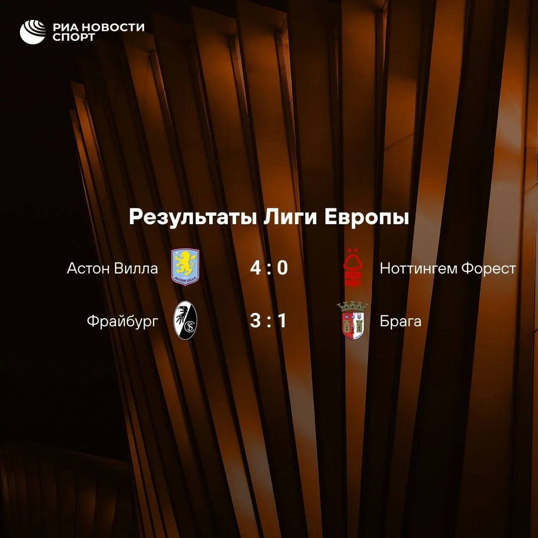 «Астон Вилла» и «Фрайбург» — финалисты Лиги Европы