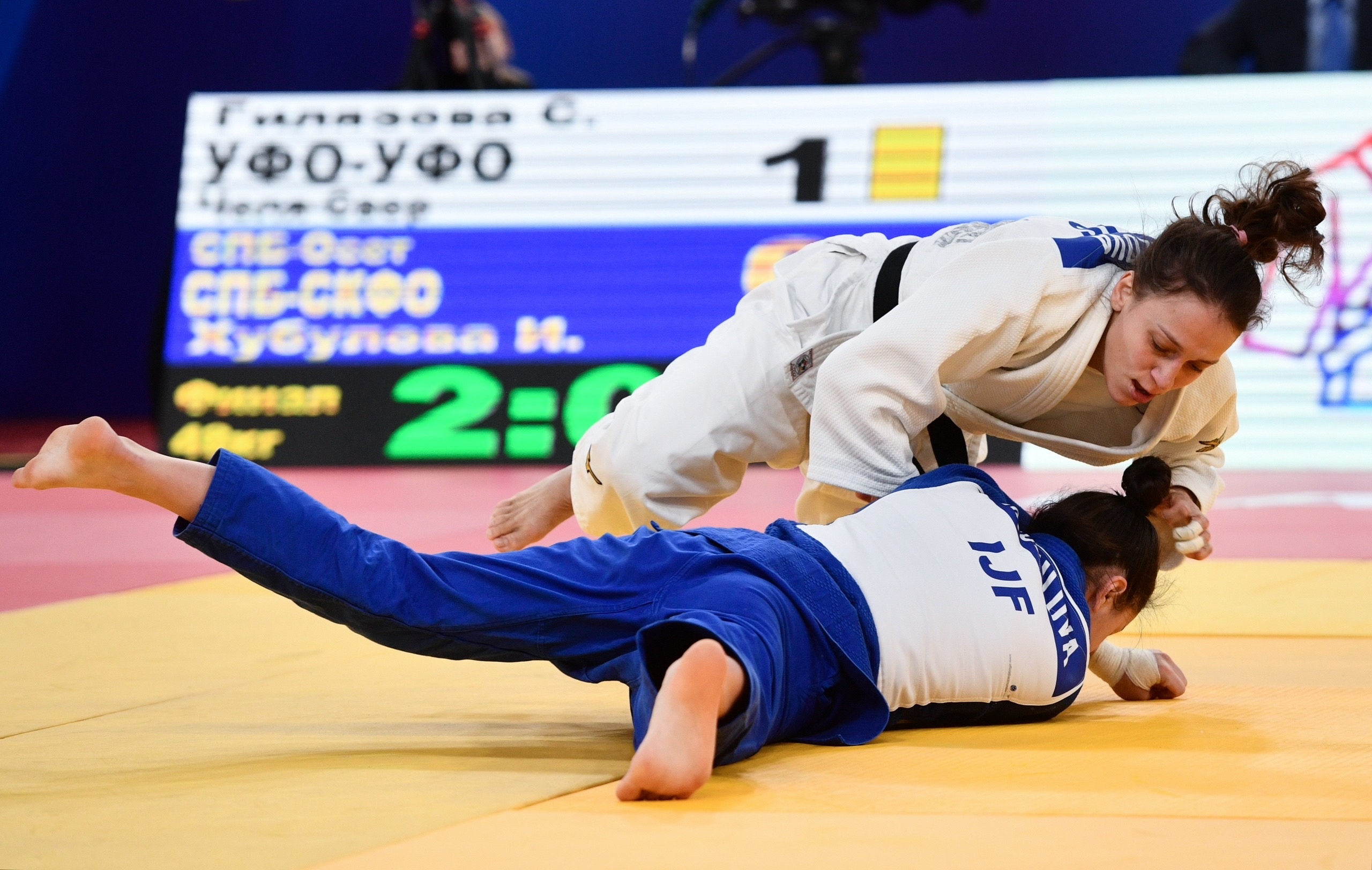 Сабина Гилязова выиграла серебро на чемпионате Европы по дзюдо