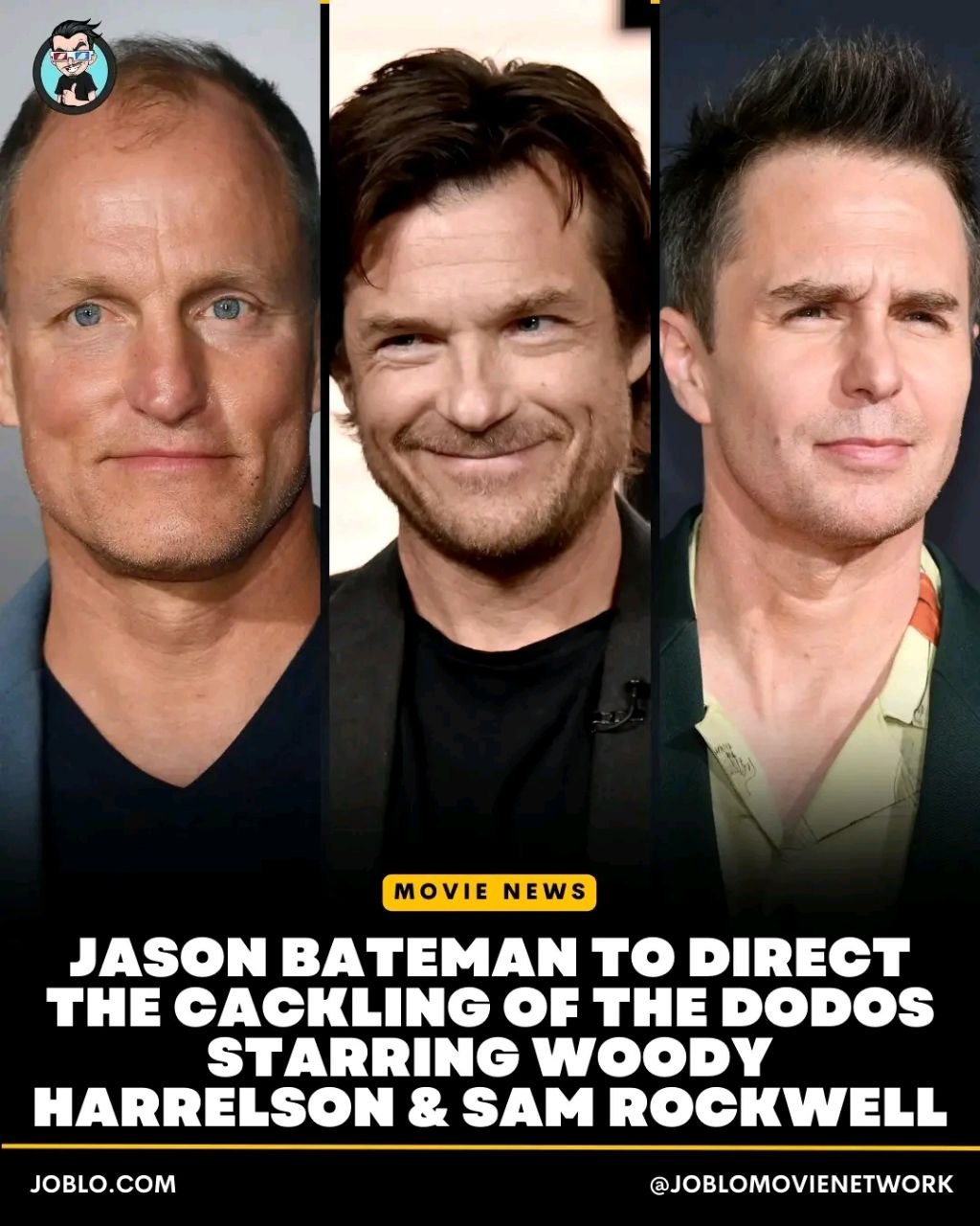 Рокуэлл и Харрельсон сыграют в комедийном триллере «Клёкот птиц додо»