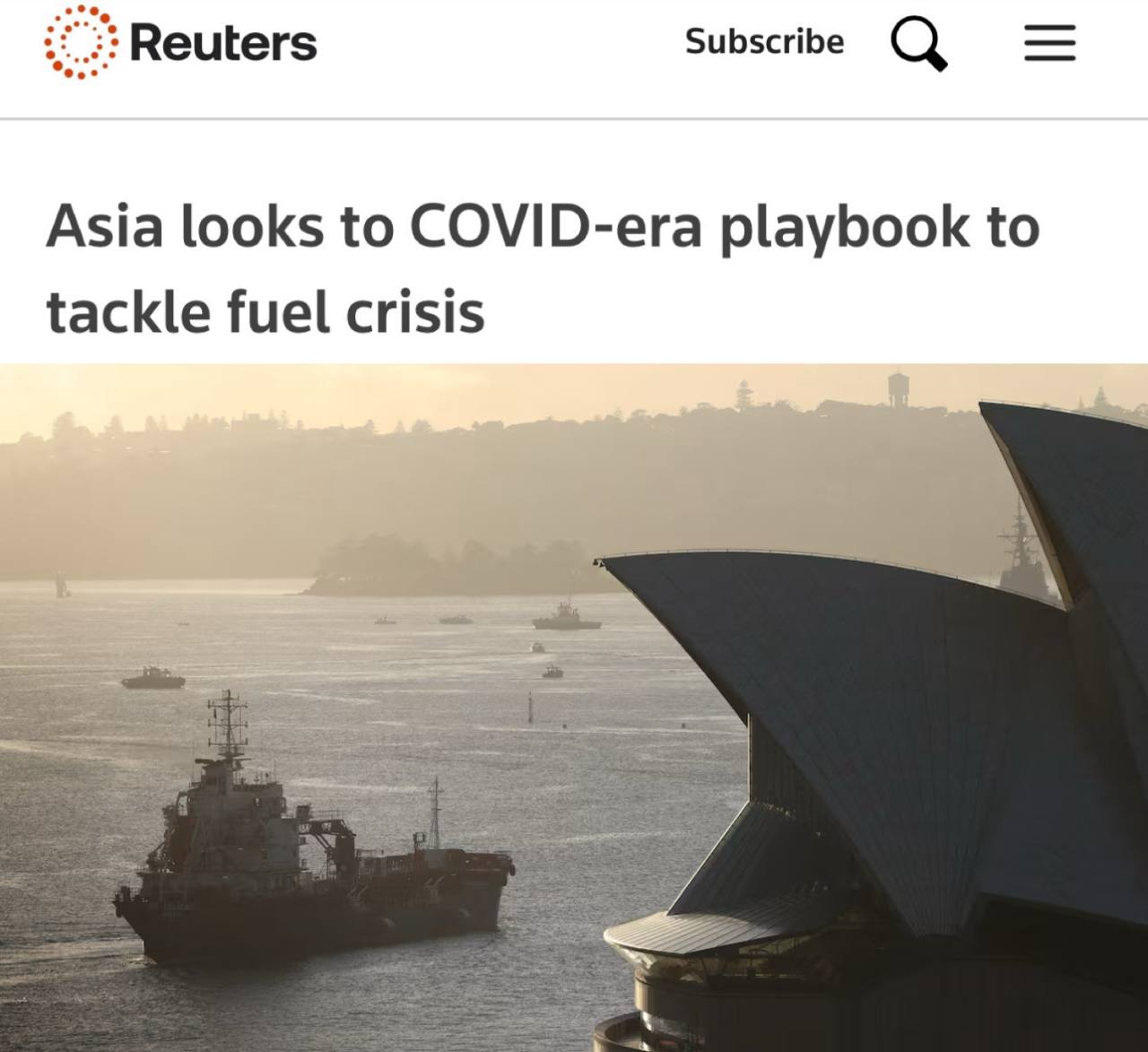 Азия вводит антикризисные меры на фоне топливного дефицита