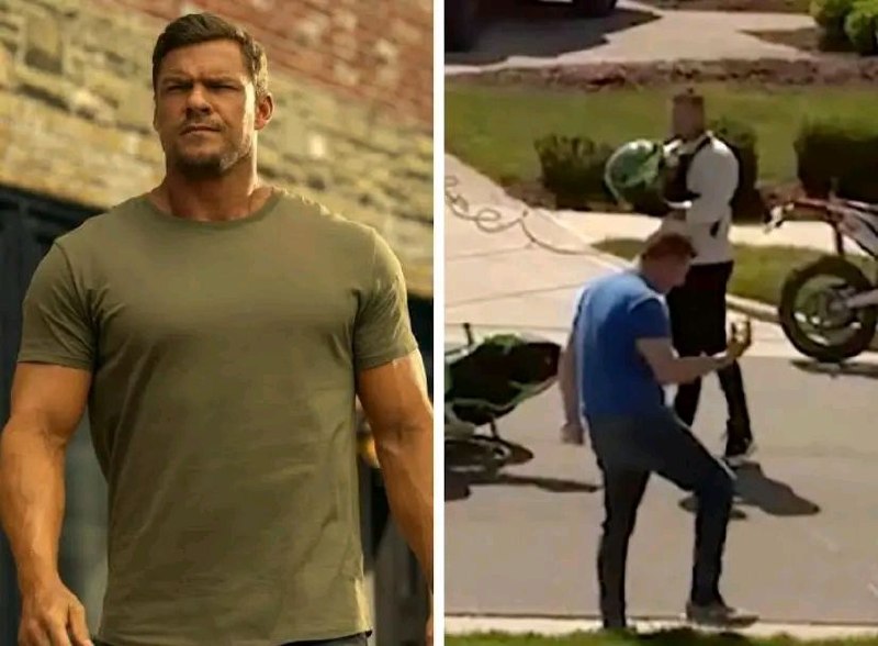 Алан Ричсон обвиняется в избиении соседа