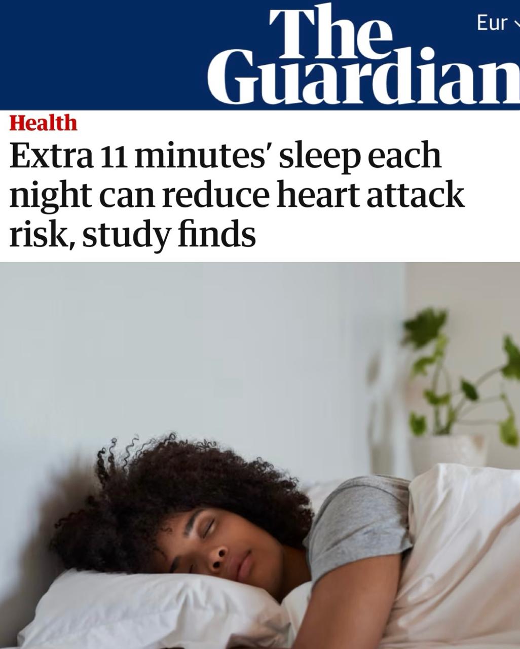 Небольшие изменения в образе жизни снижают риск инфаркта