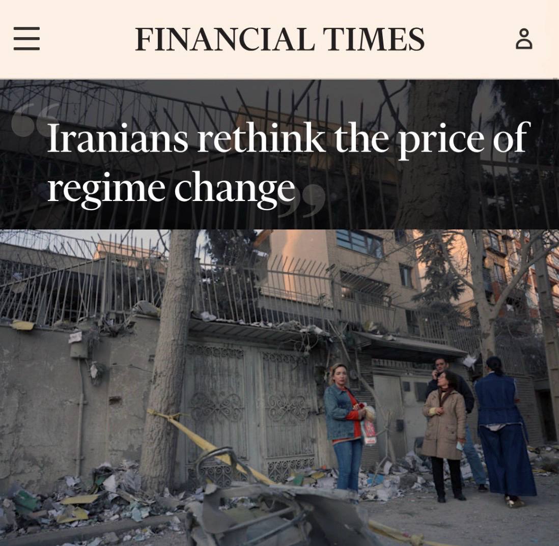 Иранцы пересматривают взгляды на смену власти после интервенции