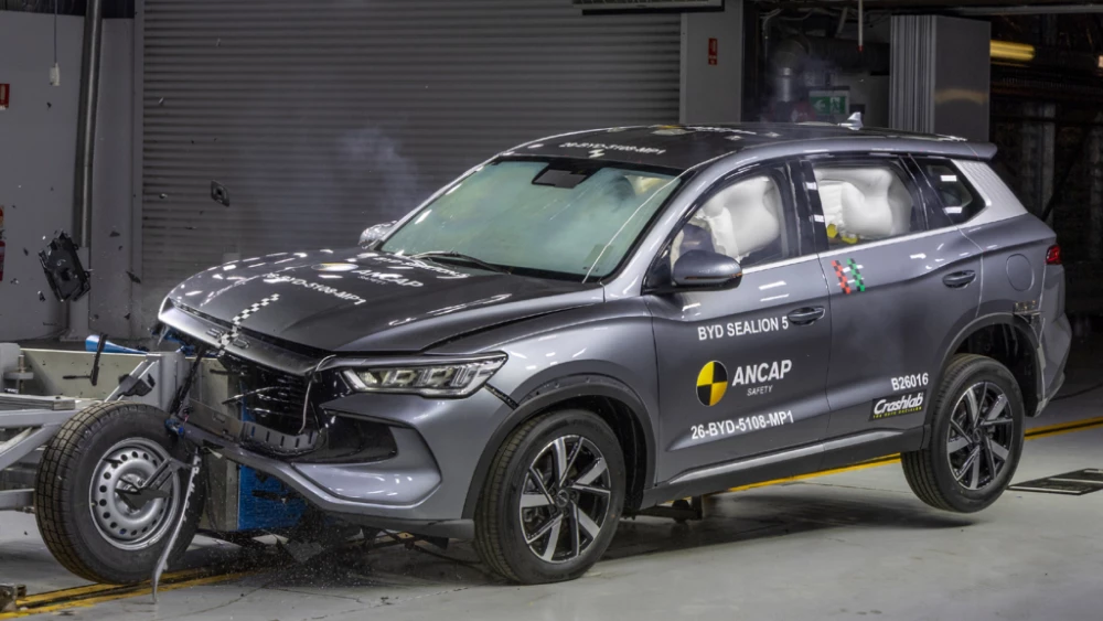 BYD Song Pro провалил краш-тест ANCAP: всего три звезды