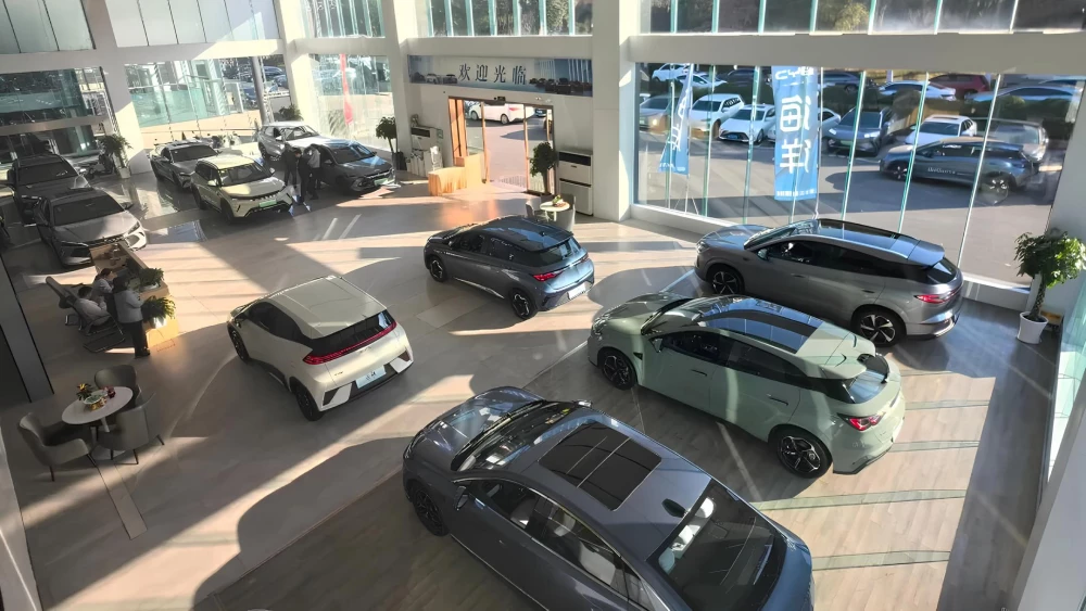 Китайский авторынок упал в первом квартале 2026 года