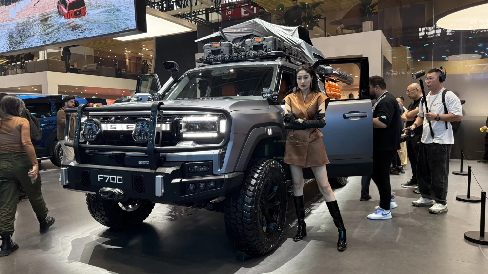 Chery готовит премиальный пикап Jetour F700 под новым суббрендом LSER