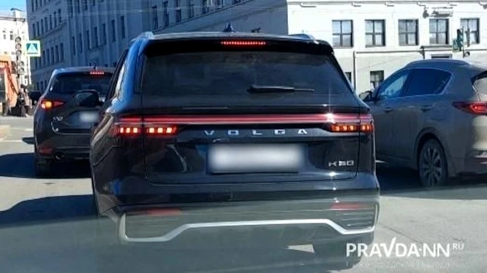Кроссовер Volga K50 впервые замечен на улицах России