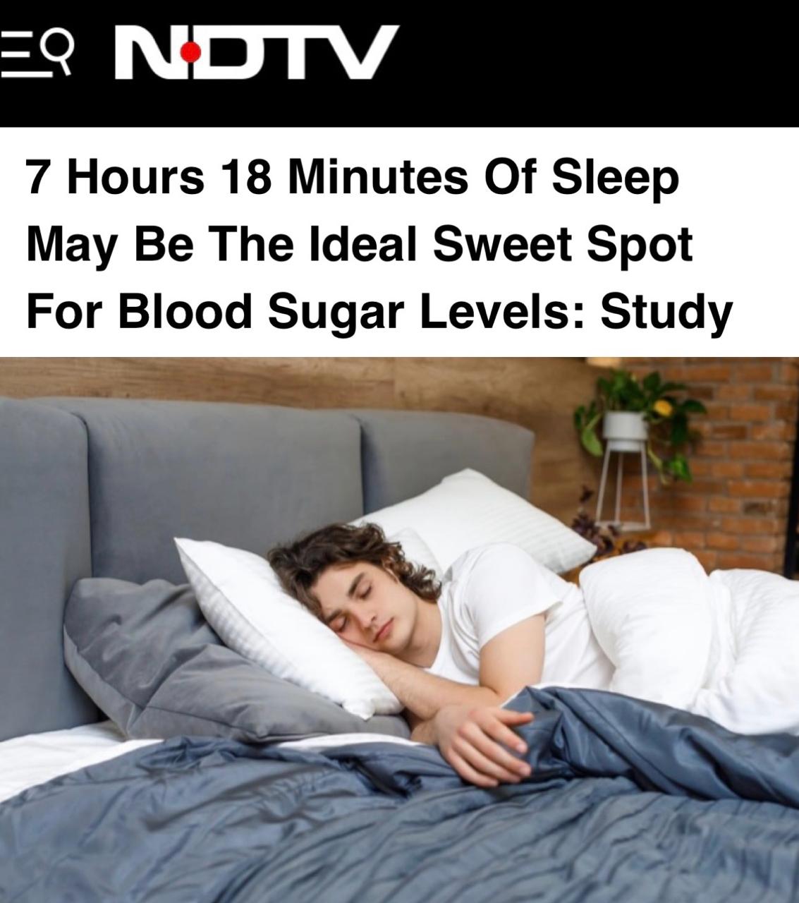 Идеальная продолжительность сна для снижения риска диабета