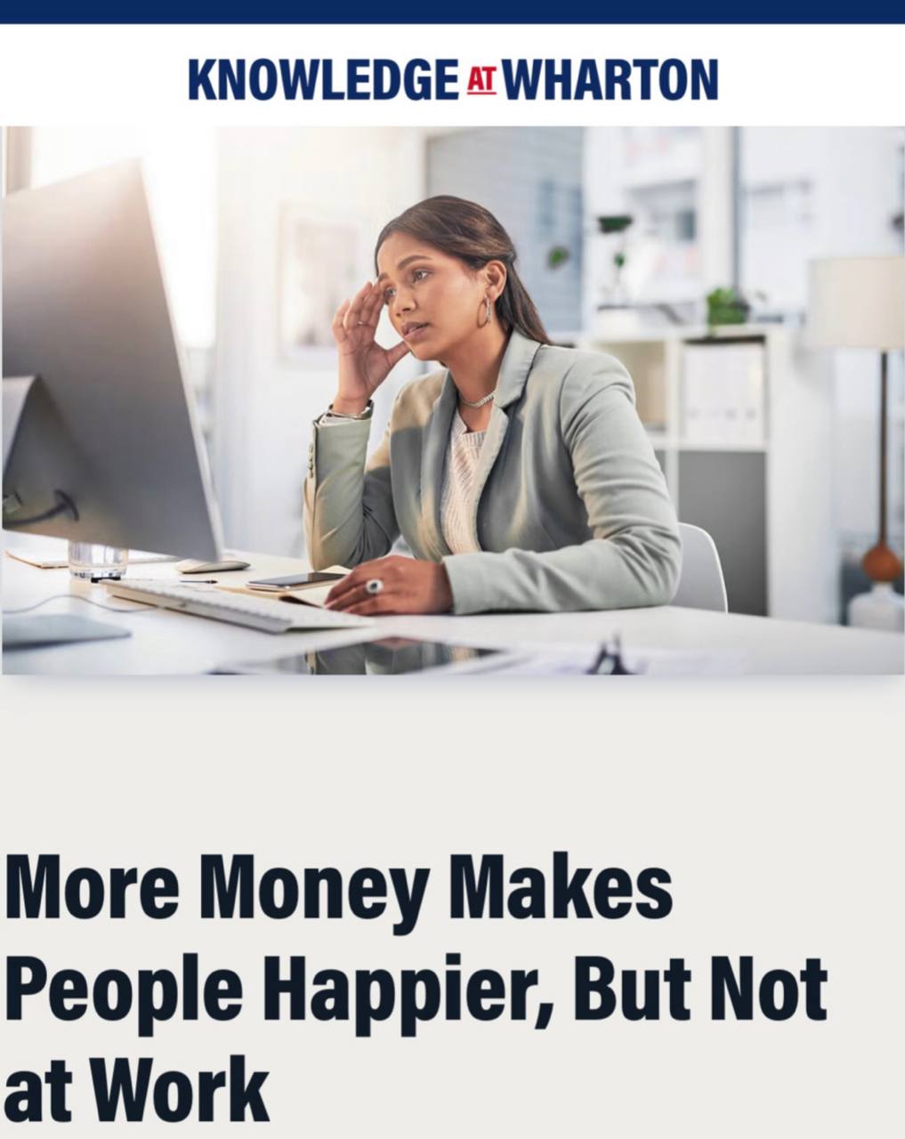 Деньги стали важнее для счастья за последние 30 лет