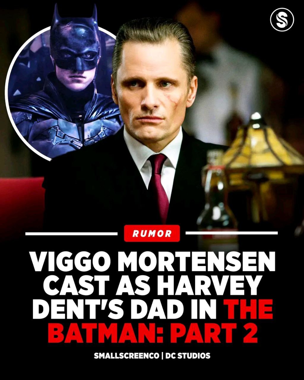 Вигго Мортенсен может сыграть отца Двуликого в «Бэтмен 2»