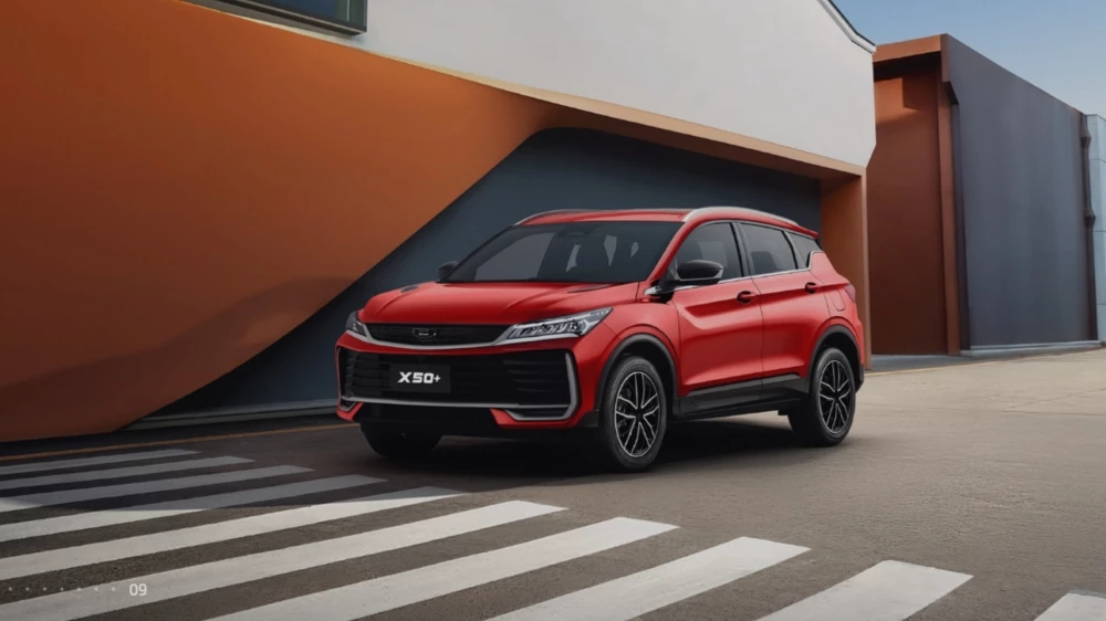 Обновленный кроссовер Belgee X50+ выйдет в Беларуси в апреле