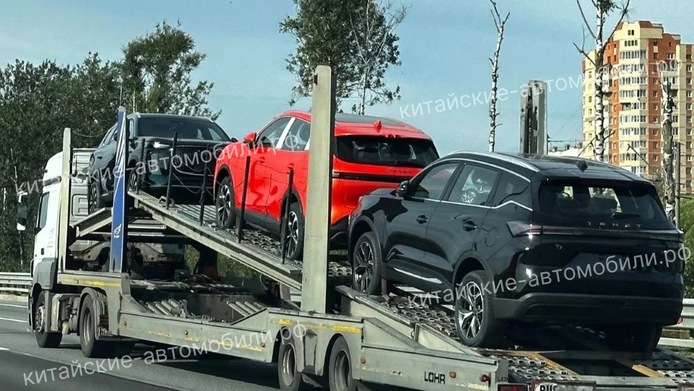 Tenet Plus L6 заметили на автовозе в Санкт-Петербурге: начались отгрузки дилерам