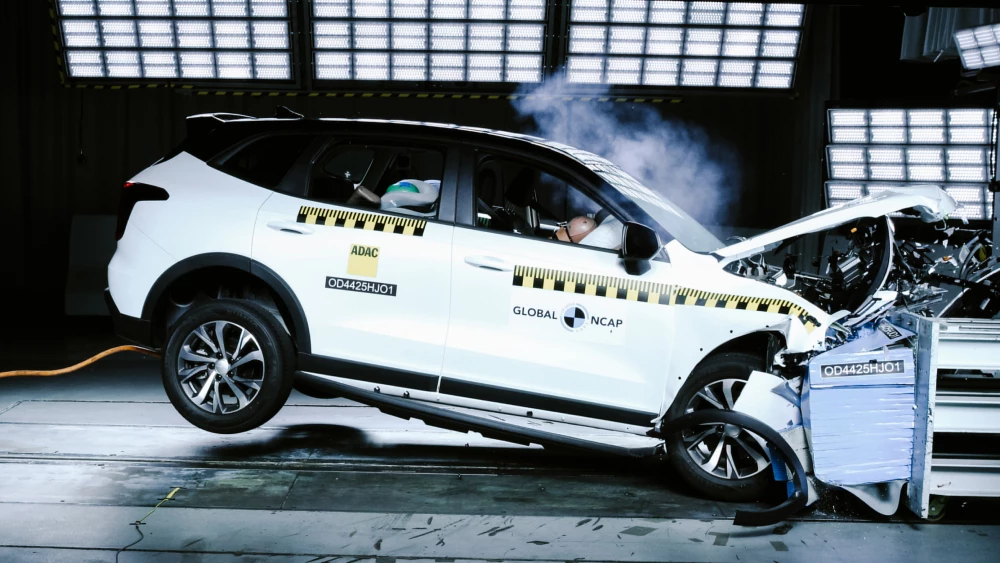 Краш-тест Haval Jolion: только две звезды за безопасность от Global NCAP