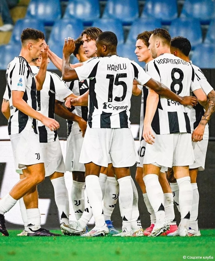 «Ювентус» побеждает «Болонью» со счетом 2:0 в Серии А