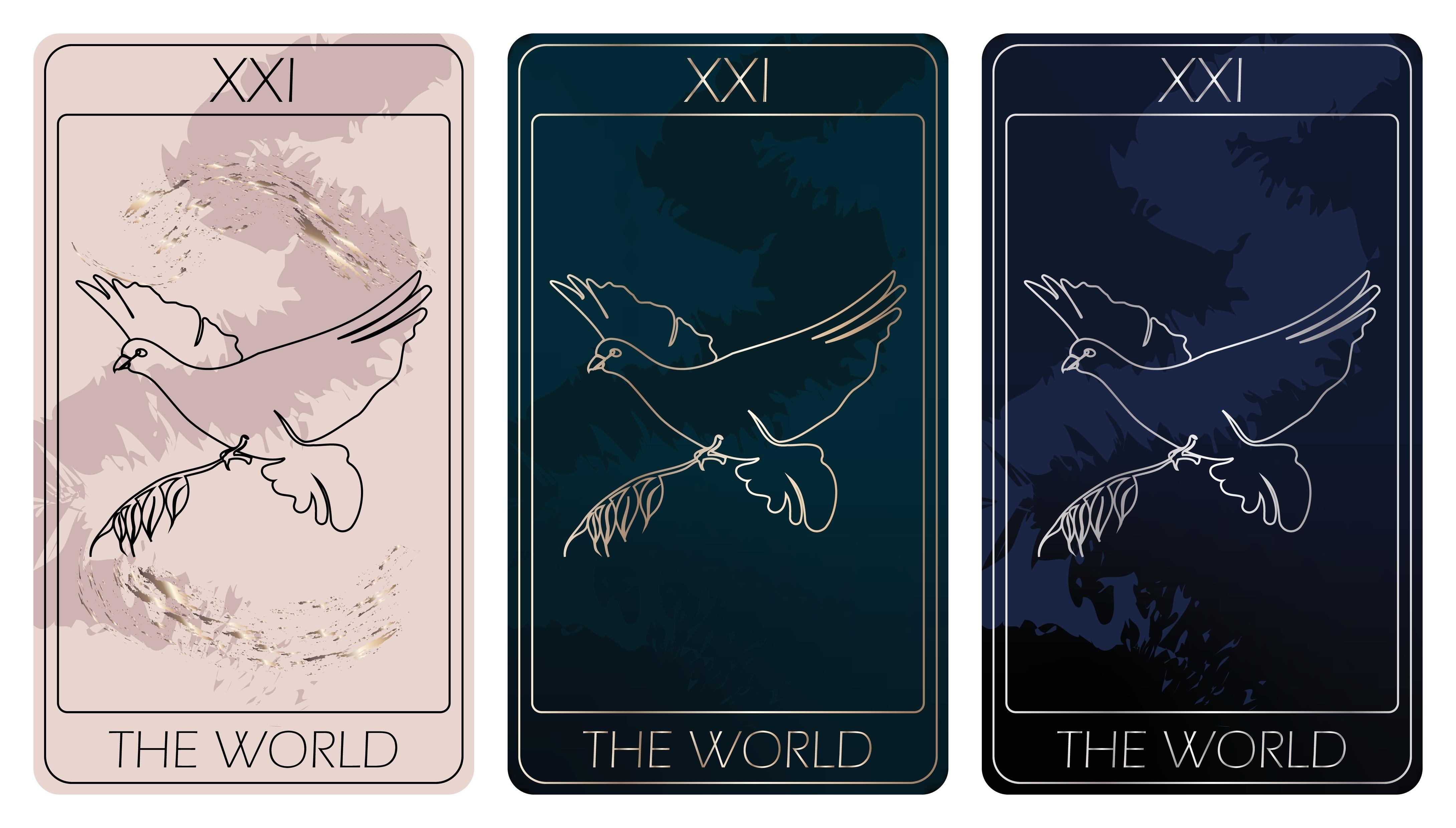 Карта Таро Мир: значение и толкование