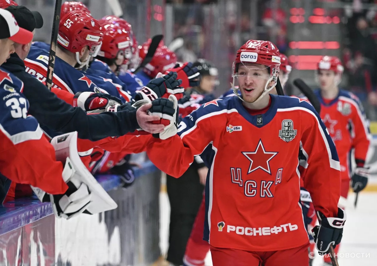 ЦСКА одержал вторую победу над СКА в Кубке Гагарина