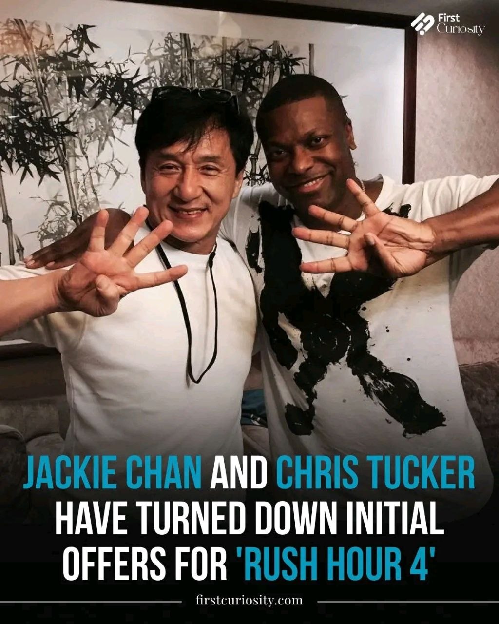 Джеки Чан и Крис Такер отказались от $8 млн за участие в «Часе пик 4»