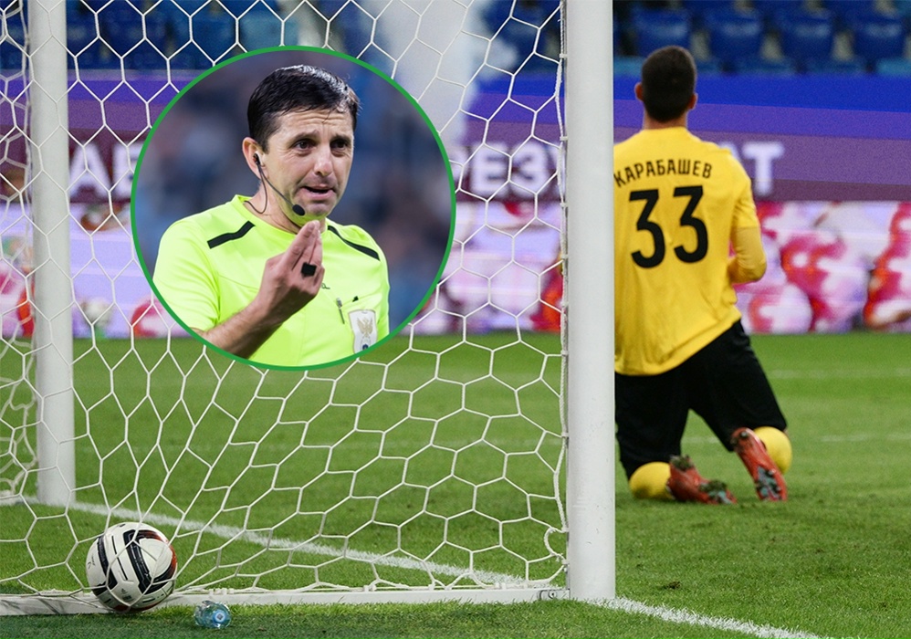 Судья Кукуян назначил спорный пенальти в матче «Зенита»