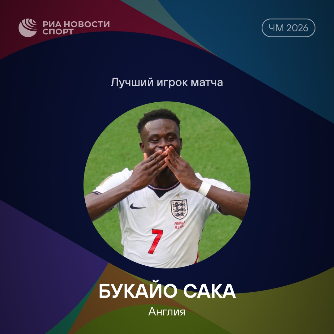 Сака – лучший игрок матча за бронзу чемпионата мира