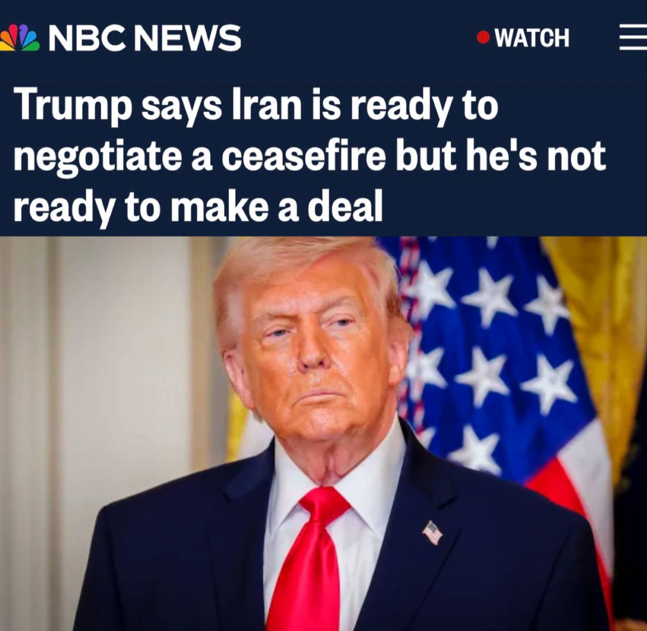 Трамп допустил новые удары по Ирану «ради забавы»