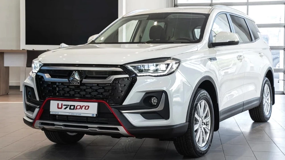 VGV U70 Plus: объявлены комплектации и оснащение 7-местного кроссовера в РФ