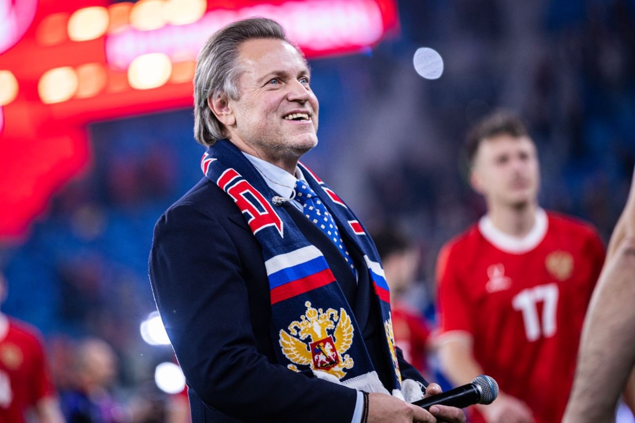 Василий Герелло исполнит гимн России перед матчем с Мали