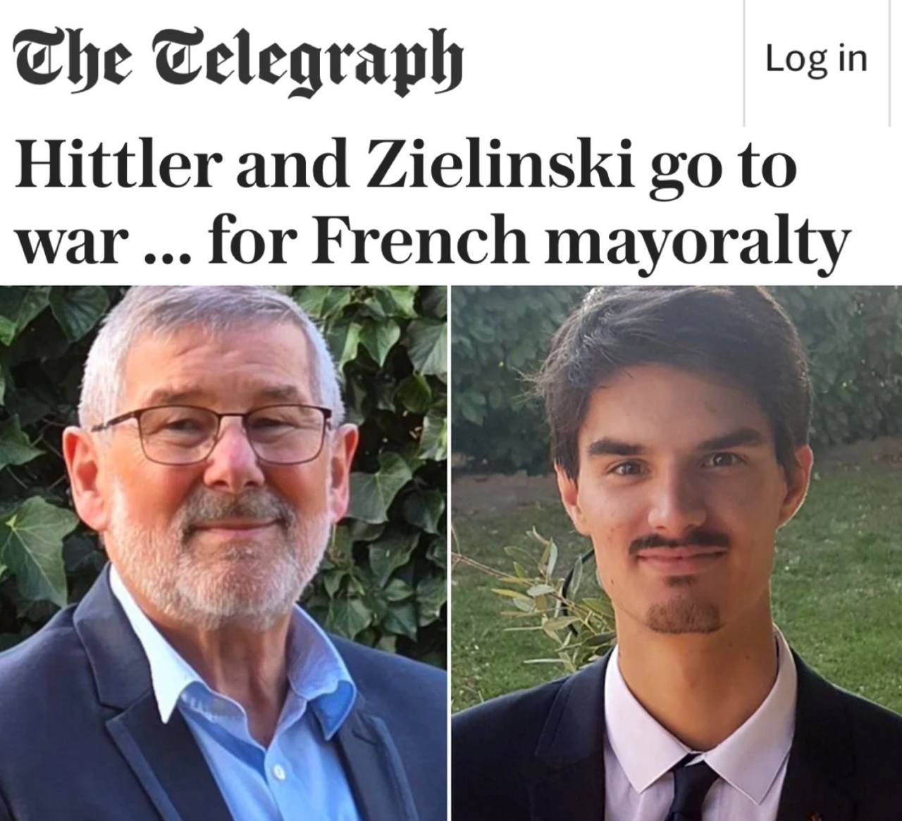 Во Франции избран мэр с фамилией, созвучной Гитлеру